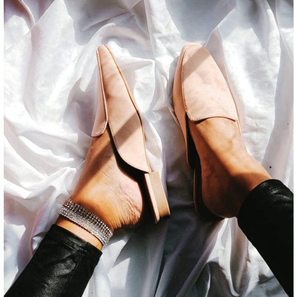 🆕️Winter collection// Nude Pink loafer Flat - Picture 3 of 5
